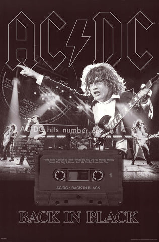 Poster: AC/DC Back in Black