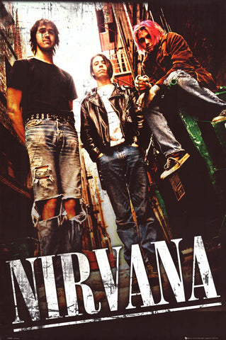 Nirvana Post-Modern Portrait Poster