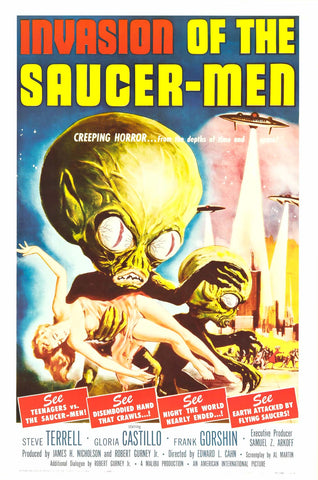 Poster: Invasion of the Saucer Men (1957)