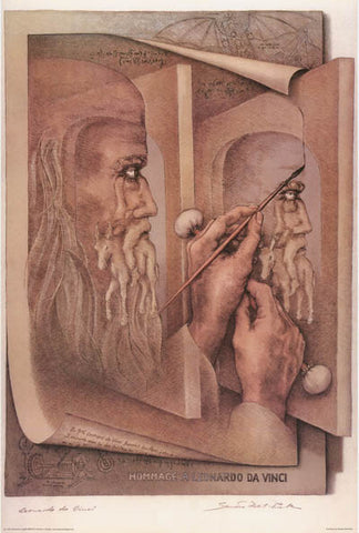 Leonardo da Vinci Poster