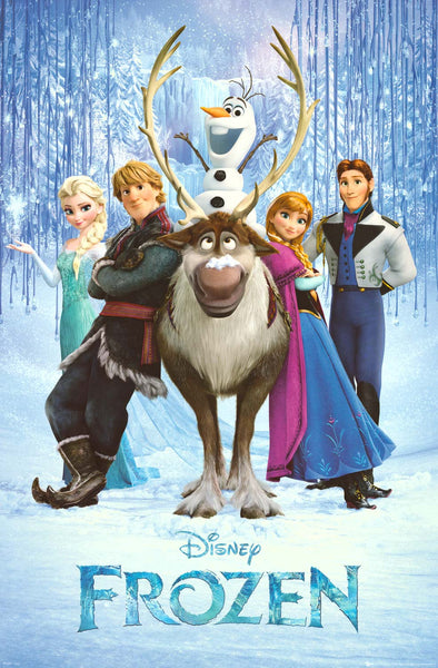 Sociologi Afslag stamtavle Frozen Disney Movie Poster 22x34 – BananaRoad