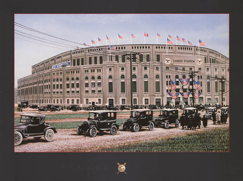 New York Yankees Stadium Poster