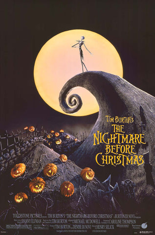Nightmare Before Christmas Movie Poster 