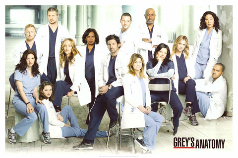 Poster: Grey's Anatomy - Season 8 Cast (24"x36")