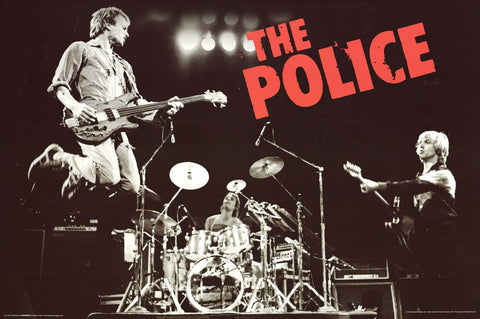 The Police Live Poster 