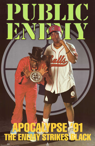 Public Enemy Apocalypse '91 Poster