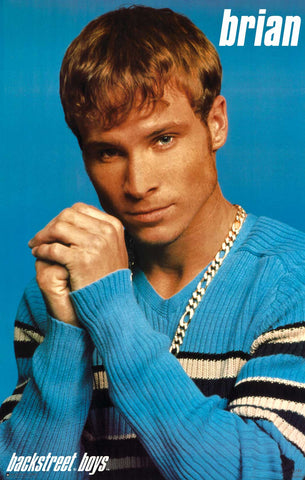 Backstreet Boys Brian Littrell 1999 Poster 22x34