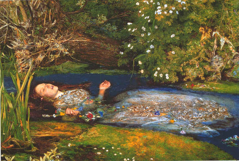 John Everett Millais Ophelia Poster