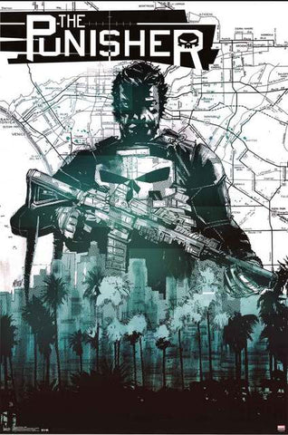 The Punisher Marvel Comics Poster