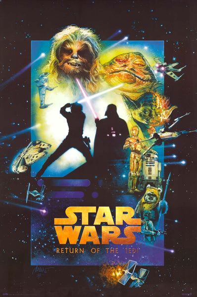 kuffert Skilt Økonomisk Star Wars Return of the Jedi Special Edition Poster 24x36 – BananaRoad