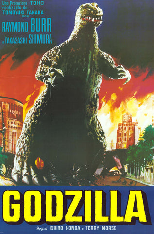 Godzilla (1954) Japanese Movie Poster 24x36
