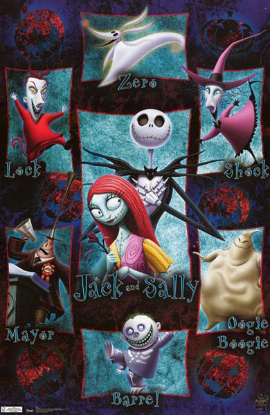 the nightmare before christmas poster