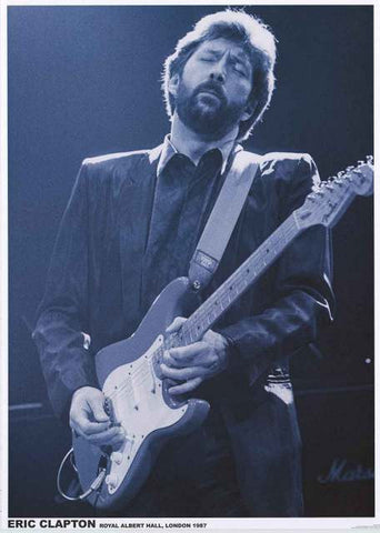 Eric Clapton Portrait Poster