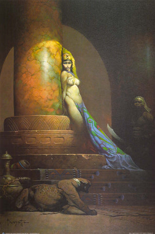 Frank Frazetta Egyptian Queen Poster 24x36