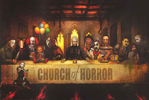 Horror Movie Last Supper Poster
