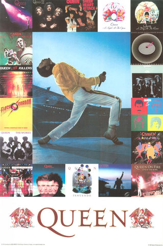 Queen Album Covers 2005 Poster 24x36