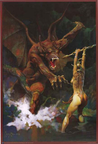 Frank Frazetta Art Poster