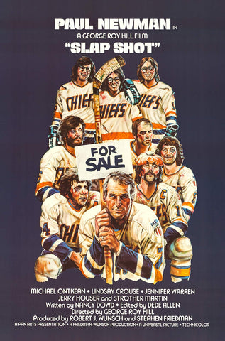 Poster: Slap Shot Paul Newman Movie (24" x 36")