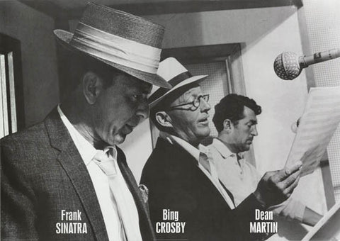 Frank Sinatra Bing Crosby Dean Martin Poster