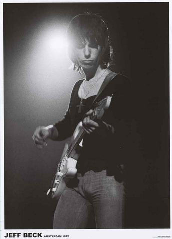 Jeff Beck Portrait Poster