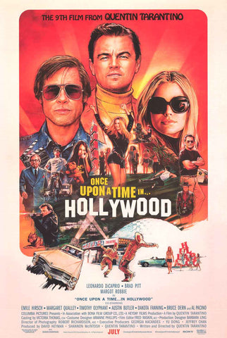 Once Upon A Time In Hollywood Movie Poster