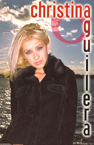 Christina Aguilera 1999 Portrait Poster