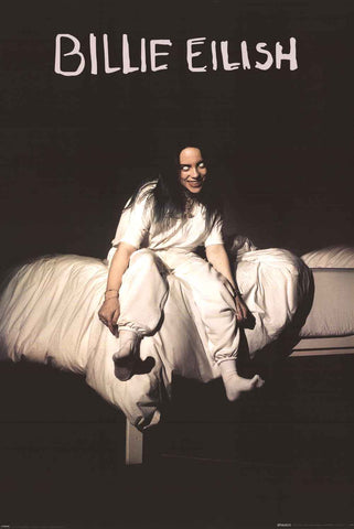 Billie Eilish Fall Asleep Album Cover Poster