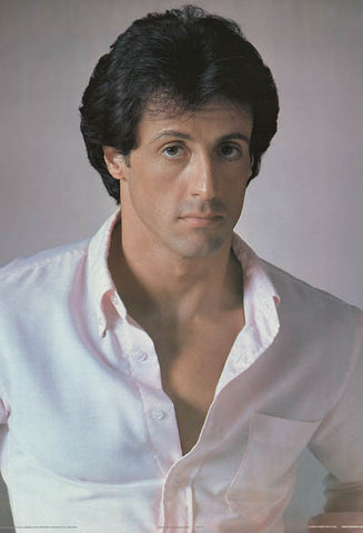 Sylvester Stallone Portrait Poster