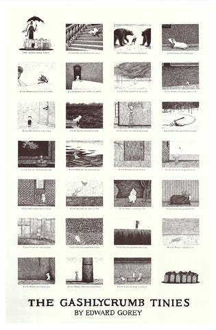 Poster: The Gashlycrumb Tinies - Edward Gorey (24"x36")