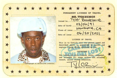 Poster: Tyler the Creator - Call Me If You Get Lost (24"x36")