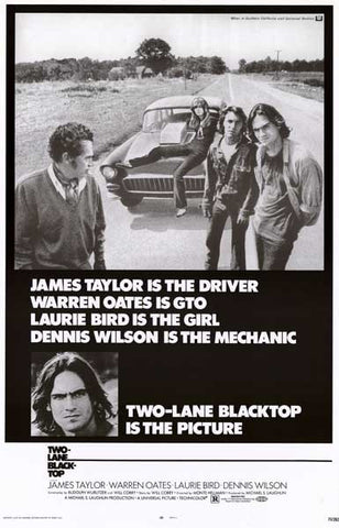 Two-Lane Blacktop Movie Poster