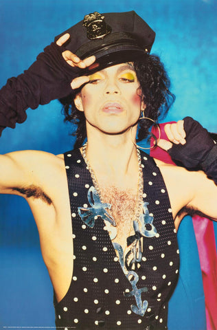 Prince Funk Police Portrait 1988 Poster 23x35