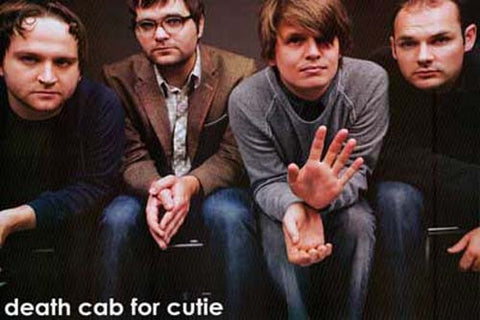 Death Cab for Cutie Band Poster