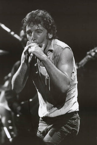 Bruce Springsteen Portrait Poster