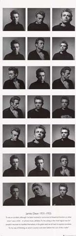James Dean Quote Poster