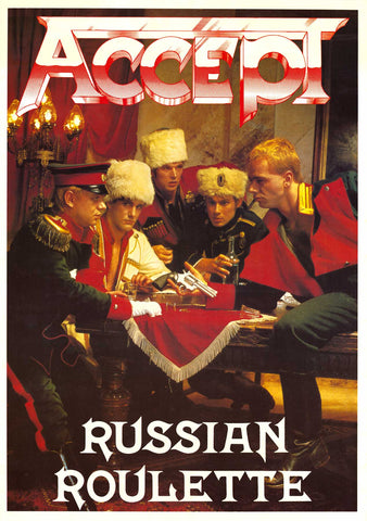 Accept - Russian Roulette Album Poster