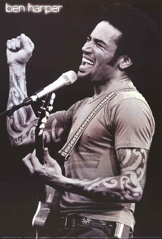 Ben Harper Portrait Poster