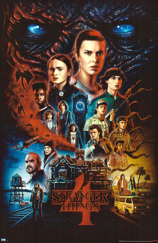 Poster: Stranger Things 4 TV Show Poster