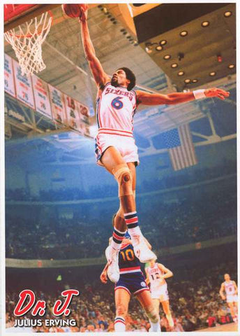 Julius Erving Dr J Basketball Poster