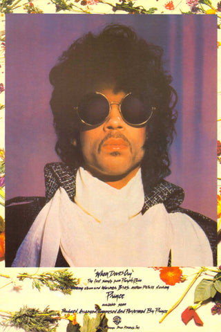 Prince When Doves Cry Poster