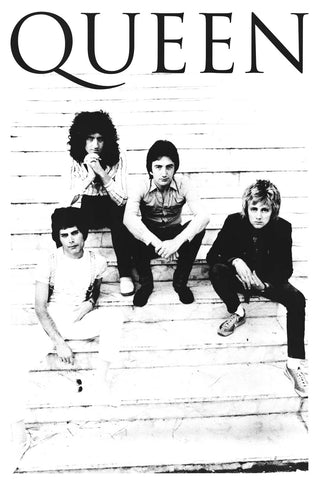 Queen Band Portrait Brazil 1981 Poster 24x36
