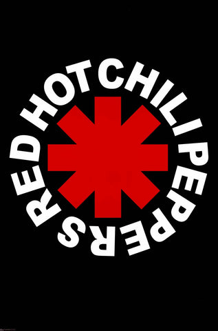 Red Hot Chili Peppers Band Logo Poster 24x36