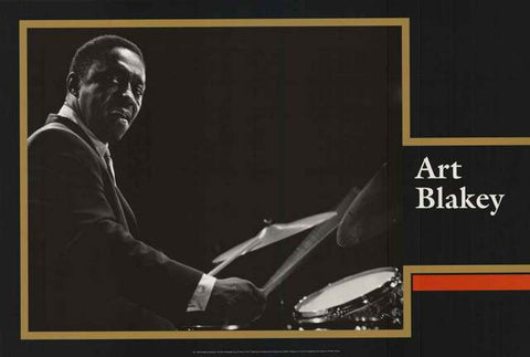 Art Blakey Jazz Poster