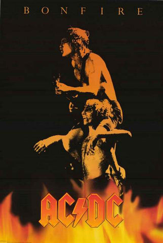 AC/DC Bonfire Poster