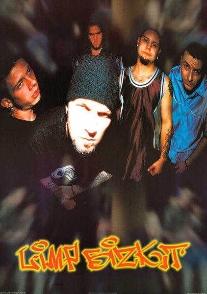 Limp Bizkit 2001 Band Portrait Poster 23x33