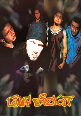 Limp Bizkit 2001 Band Portrait Poster 