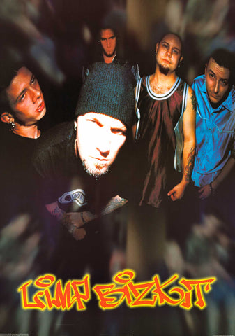 Limp Bizkit 2001 Band Portrait Poster