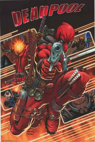 Deadpool Marvel Comics Poster