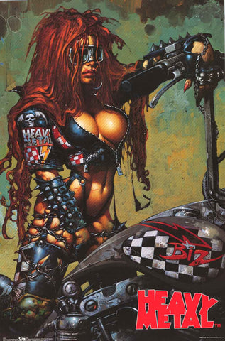 Heavy Metal Magazine Poster