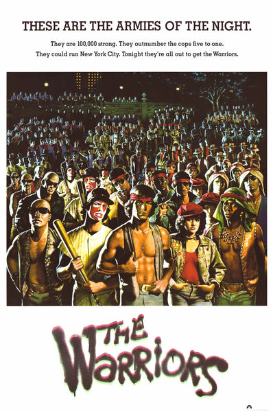 the warriours 2sheet poster ポスター ウォーリアーズ 映画『ウォリアーズ』（The Warriors）US版復刻ポスター #2